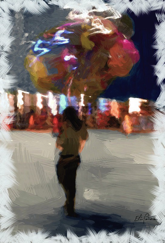 La venditrice di palloncini (Moving people #30)