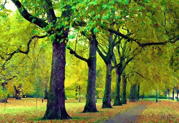 Autumn in Hyde park